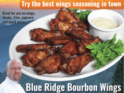 Blue Ridge Bourbon Wings
